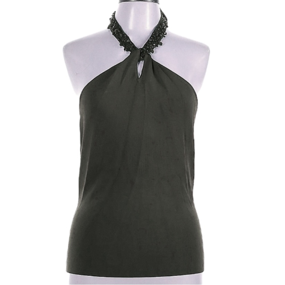Ann Taylor black Halter Sweater